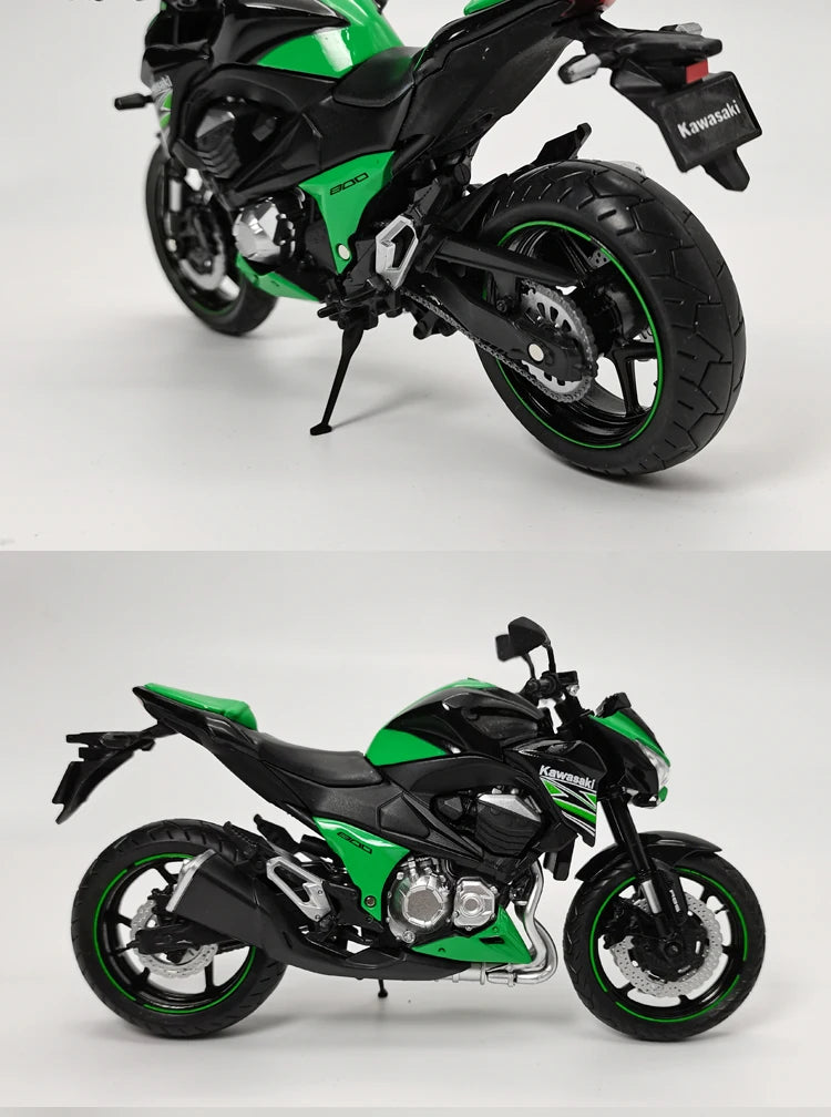 KAWASAKI NINJA Z800 - Moto de aleación 1:12