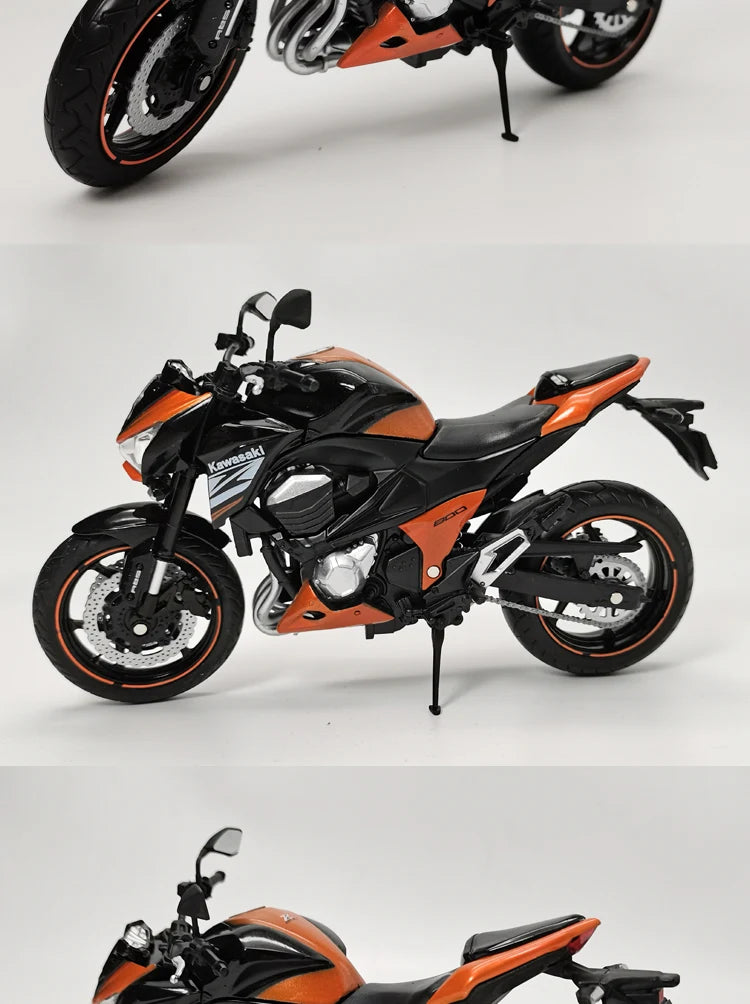 KAWASAKI NINJA Z800 - Moto de aleación 1:12