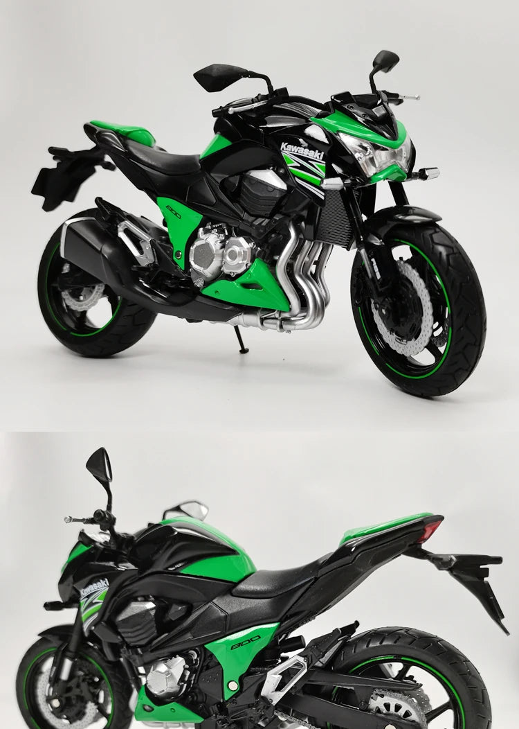 KAWASAKI NINJA Z800 - Moto de aleación 1:12