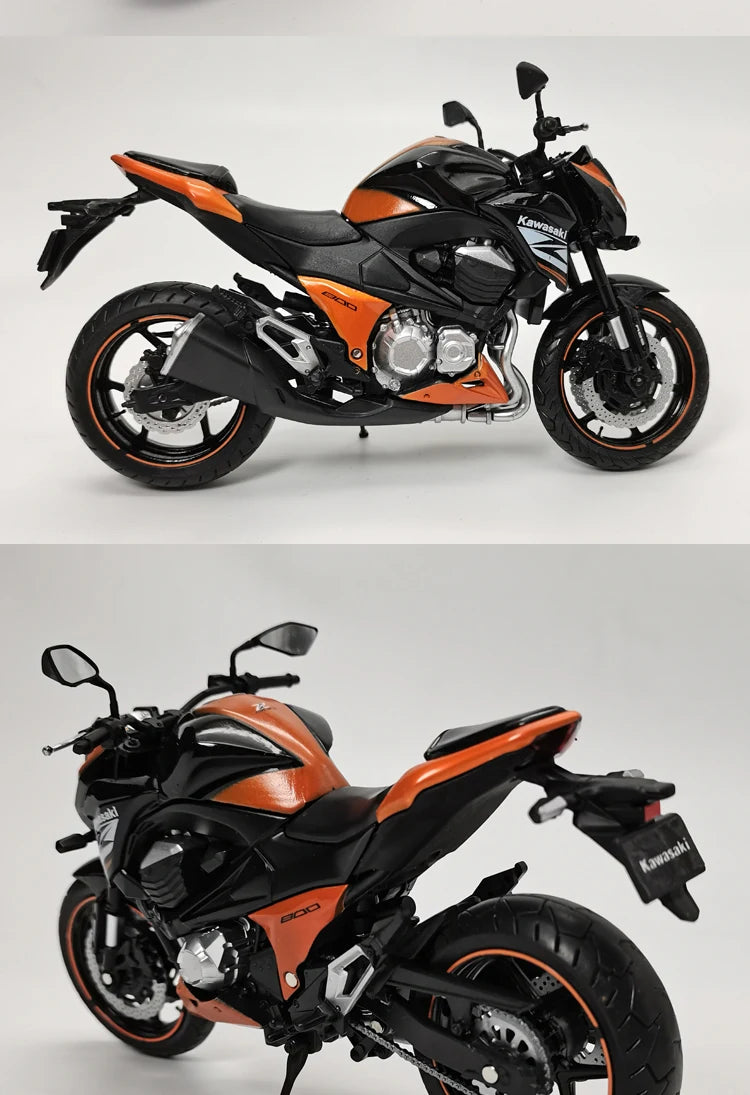 KAWASAKI NINJA Z800 - Moto de aleación 1:12