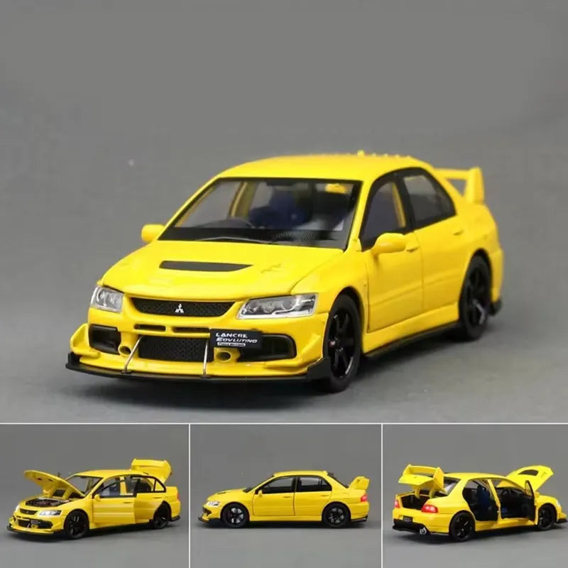 MITSUBISHI LANCER EVOLUTION IX - COCHE DE ALEACIÓN 1:32