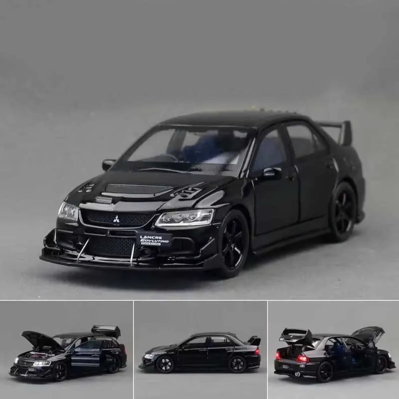 MITSUBISHI LANCER EVOLUTION IX - COCHE DE ALEACIÓN 1:32