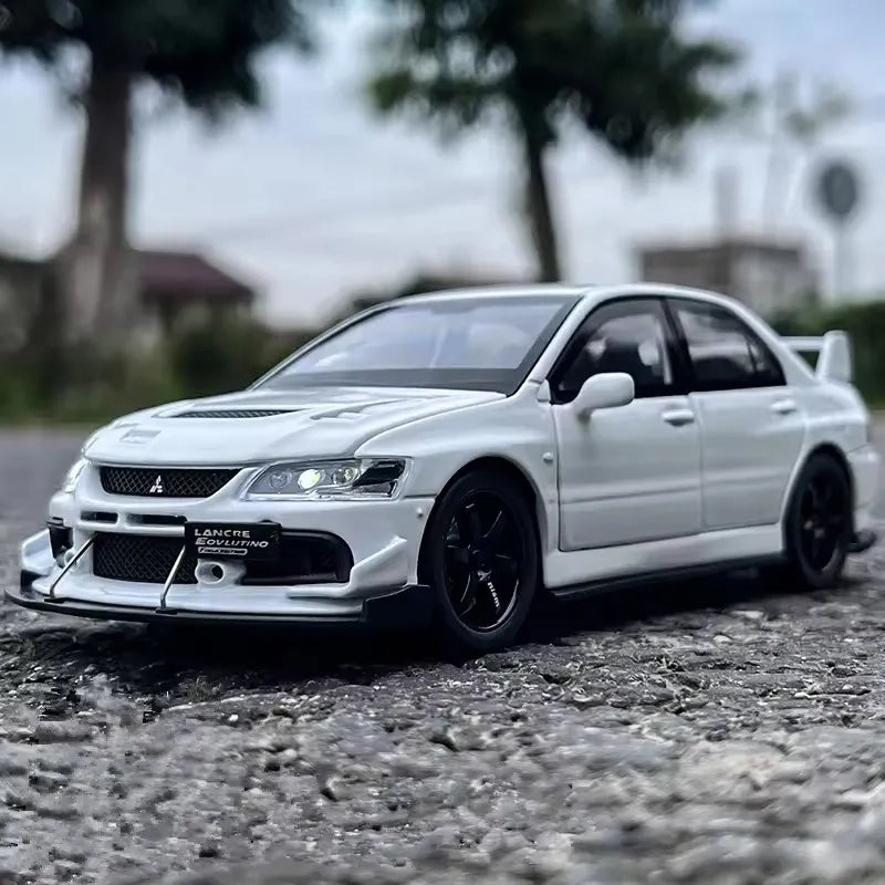 MITSUBISHI LANCER EVOLUTION IX - COCHE DE ALEACIÓN 1:32