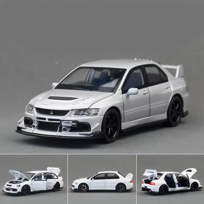 MITSUBISHI LANCER EVOLUTION IX - COCHE DE ALEACIÓN 1:32