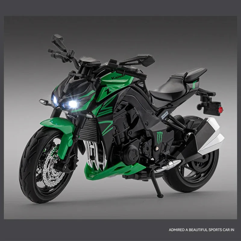 KAWASAKI NINJA Z1000 - Moto de aleación 1:12