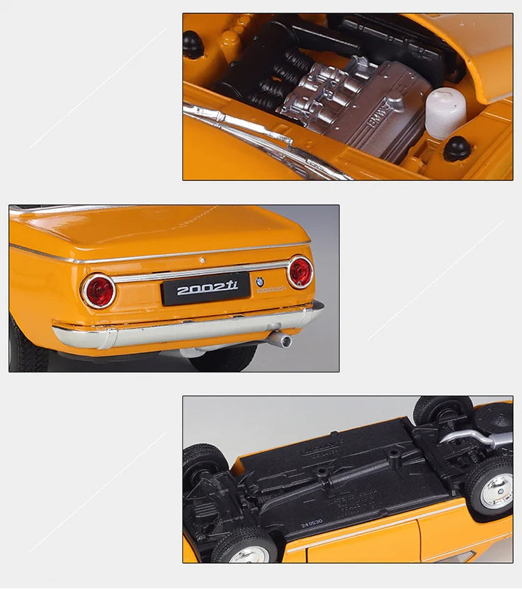 BMW 2002 TI - Coche de aleación 1:24