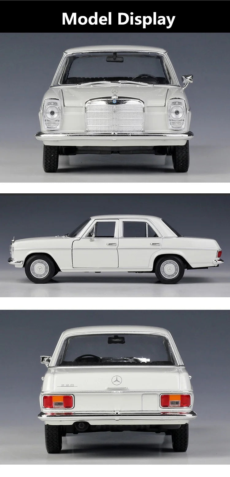 MERCEDES BENZ 220 - Coche de aleación 1:24