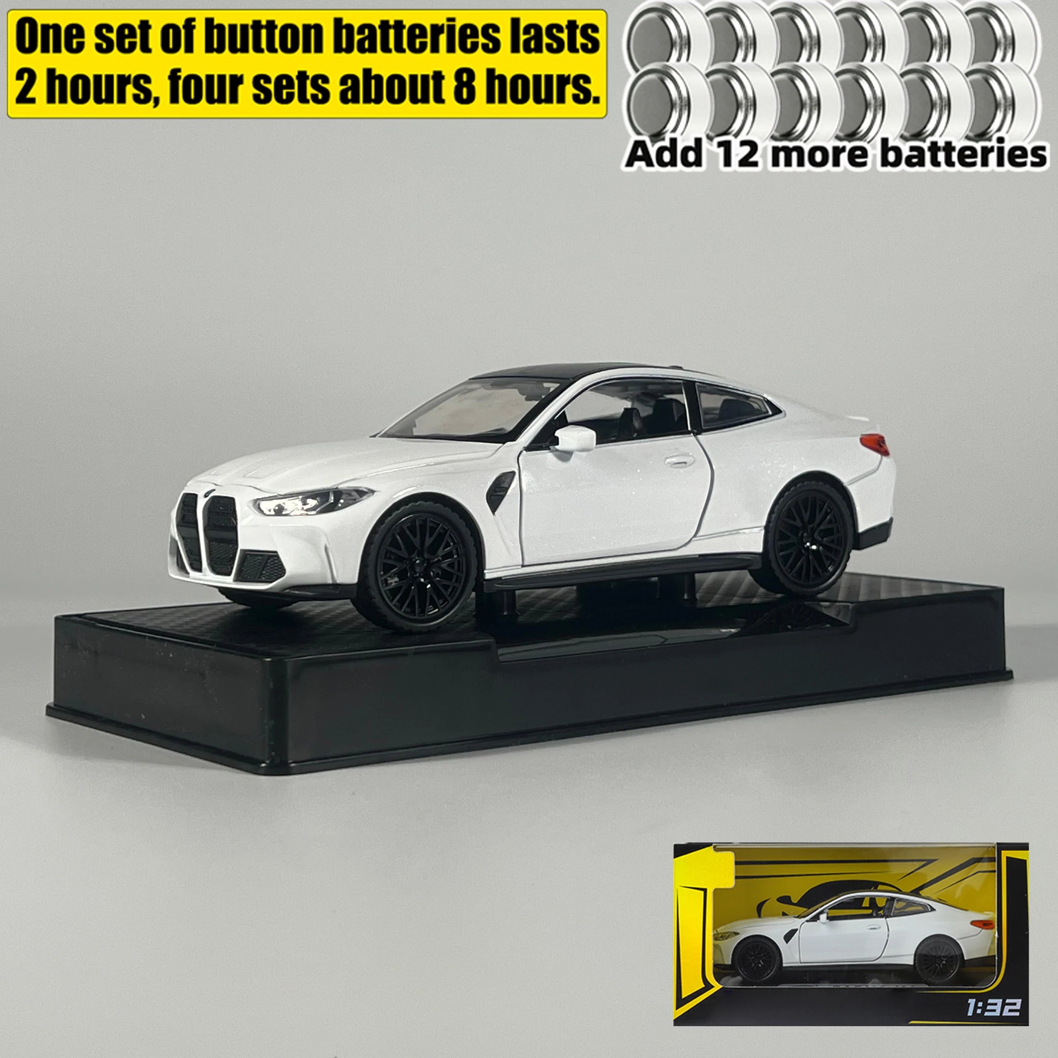 BMW M4 G82 - Coche de aleación 1:32