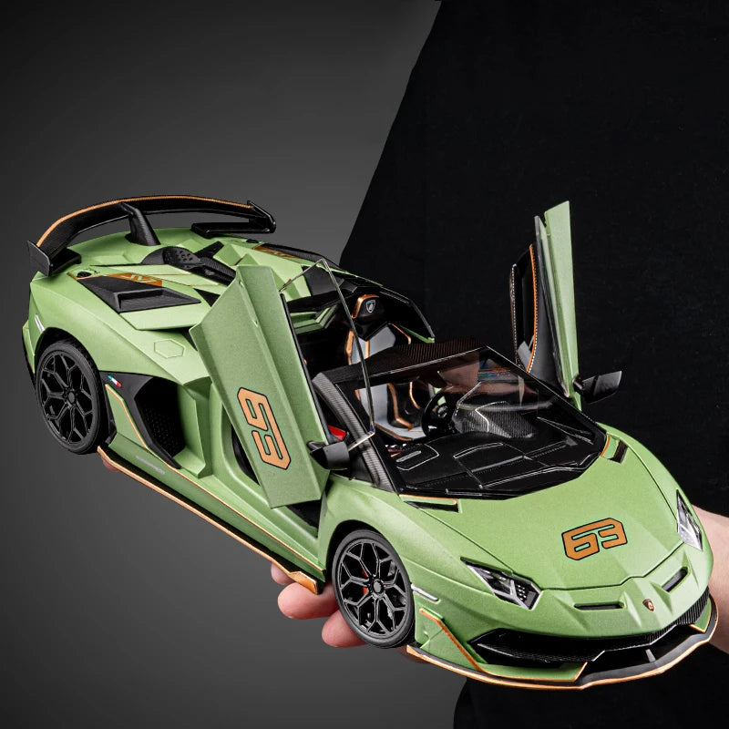 LAMBORGHINI AVENTADOR SVJ63 - Coche de aleación 1:18