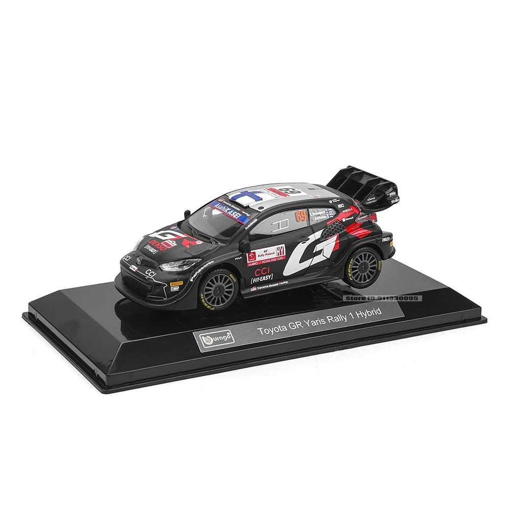 TOYOTA GR YARIS 1 HYBRID WRC - Coche de aleación 1:43