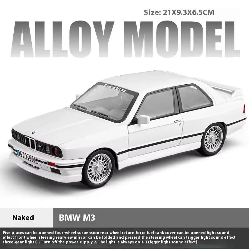 BMW M3 E30 - Coche de aleación 1:24