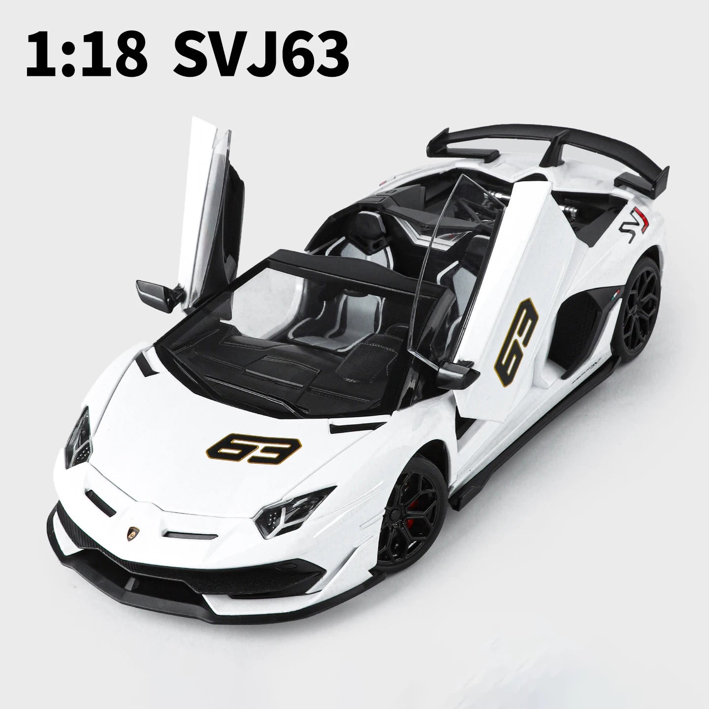 LAMBORGHINI AVENTADOR SVJ63 - Coche de aleación 1:18