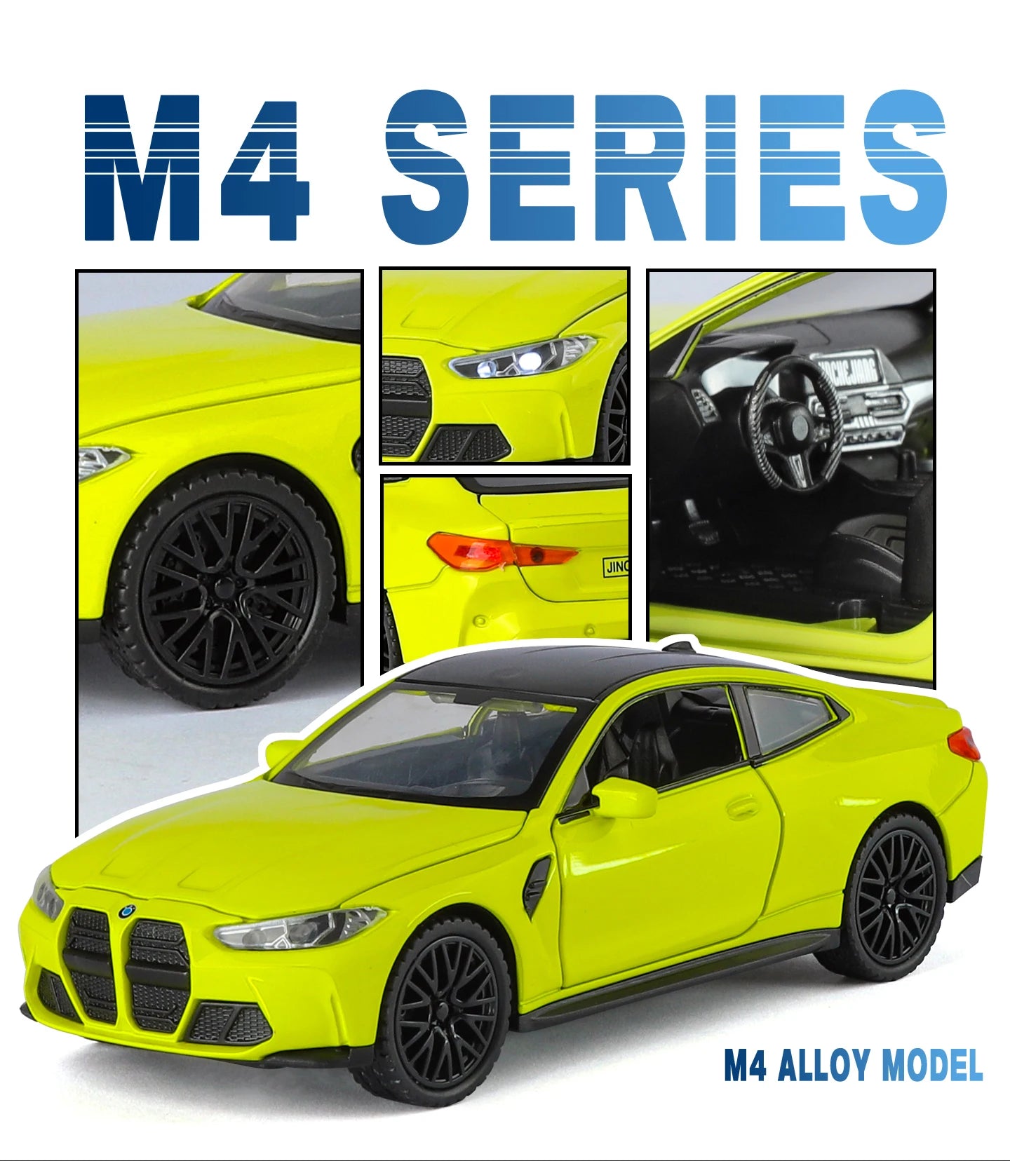 BMW M4 G82 - Coche de aleación 1:32