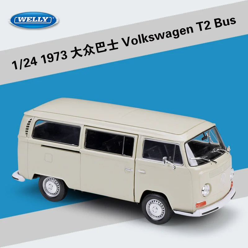 VOLSKWAGEN T2 - Coche de aleación 1:24