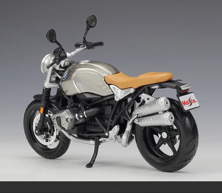 BMW R NINE T SCRAMBLER- Moto de aleación 1:12
