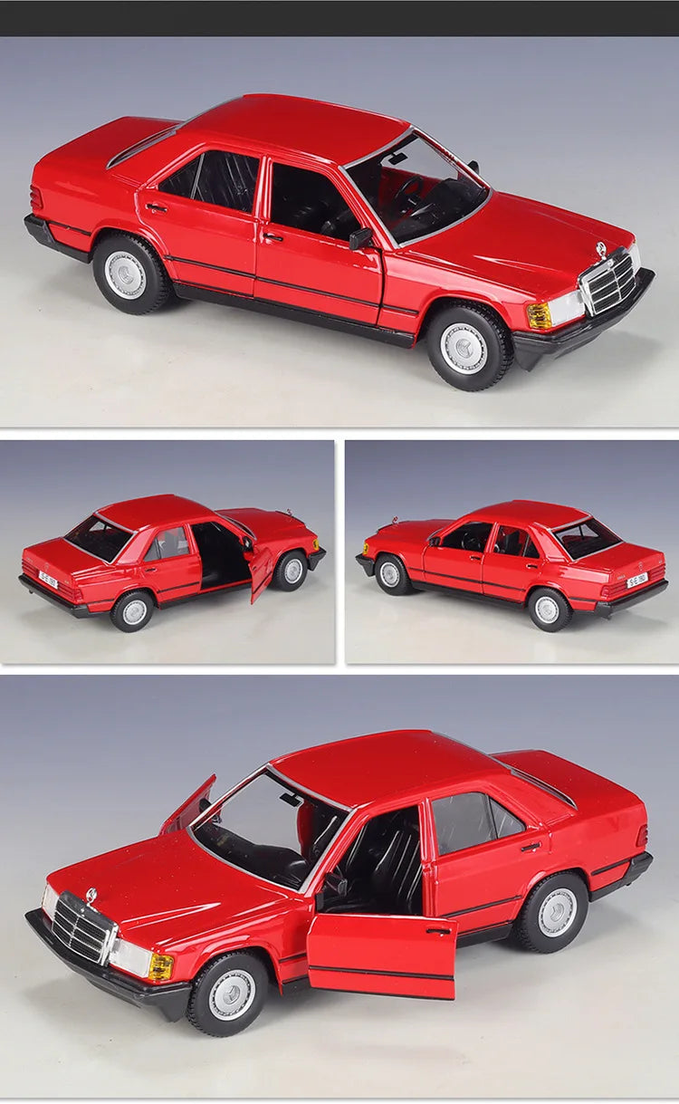 MERCEDES BENZ 190E - Coche de aleación 1:24