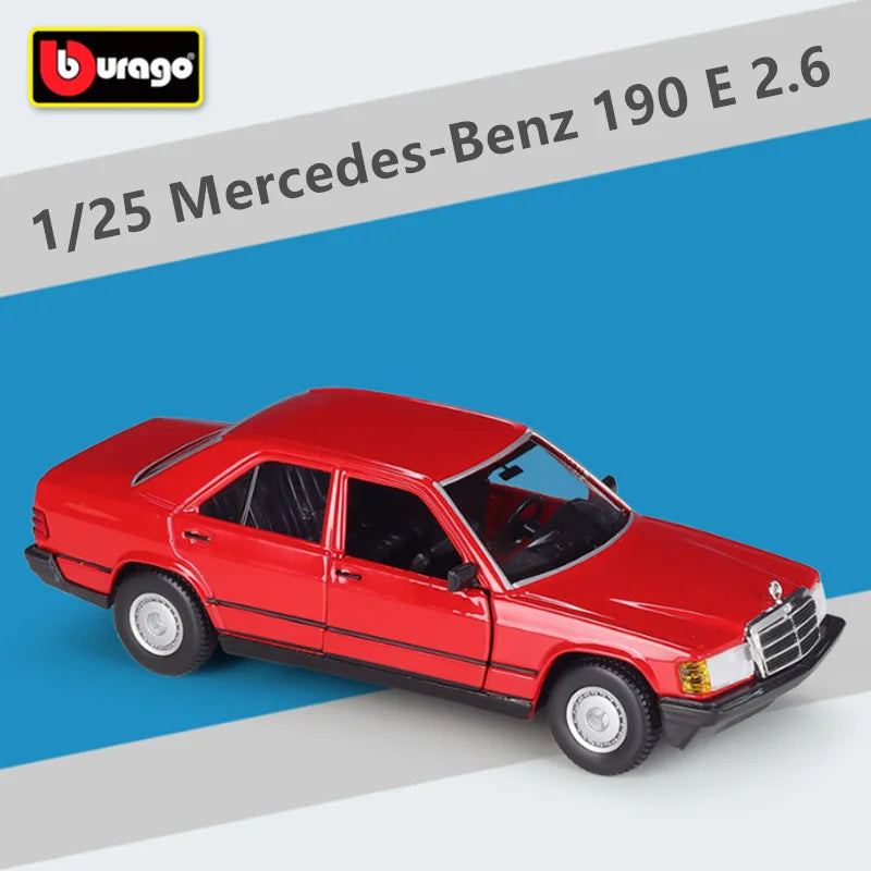 MERCEDES BENZ 190E - Coche de aleación 1:24