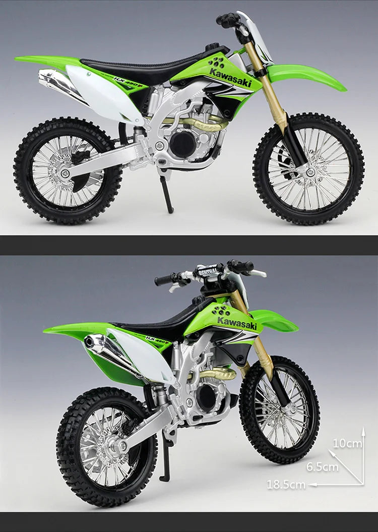 KAWASAKI KX450F - Moto de aleación 1:12