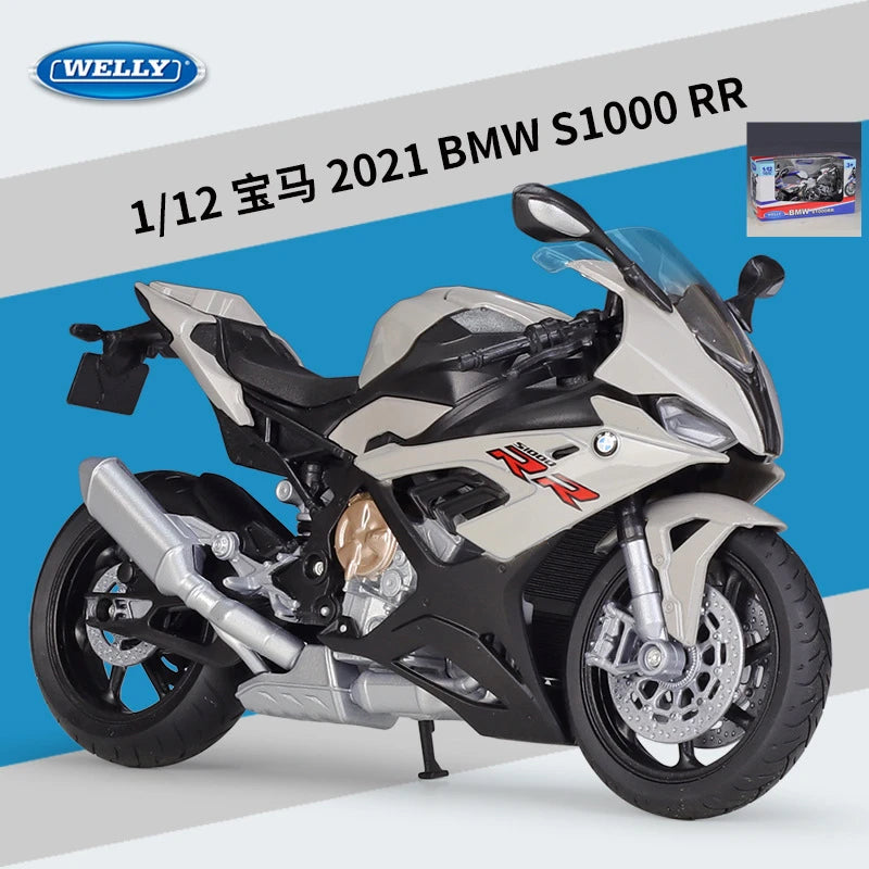 BMW S1000RR - Moto de aleación 1:12
