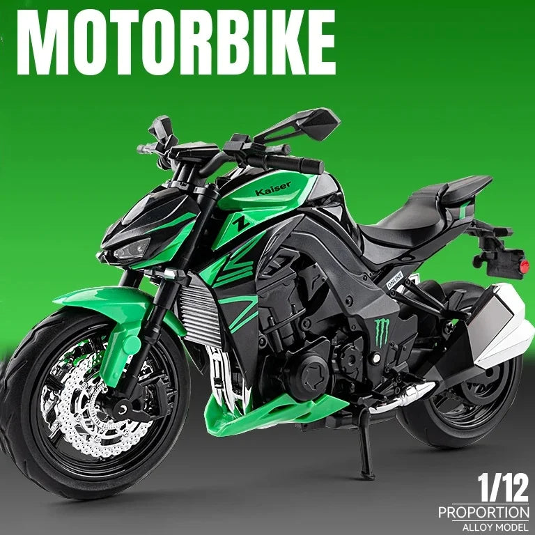 KAWASAKI NINJA Z1000 - Moto de aleación 1:12