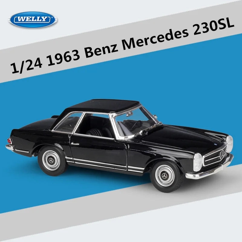 MERCEDES BENZ 230SL - Coche de aleación 1:24