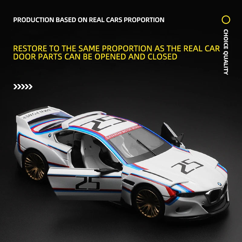 BMW 3.0 CSL HOMMAGE R - Coche de aleación 1:24