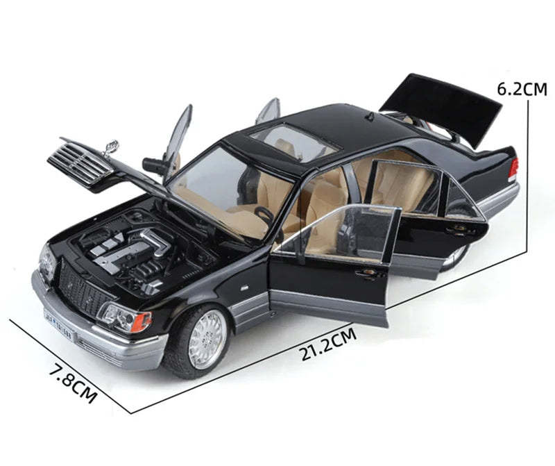 MERCEDES S320 W140 - COCHE DE ALEACIÓN 1:24