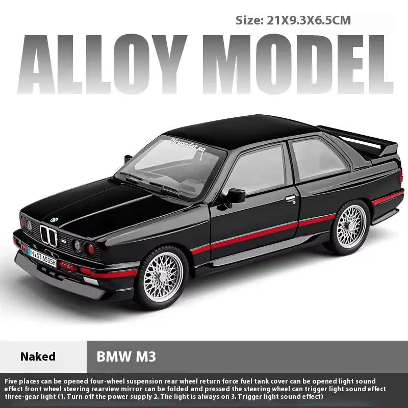 BMW M3 E30 - Coche de aleación 1:24