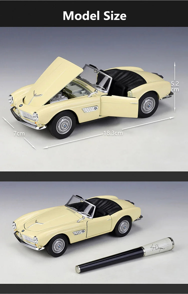 BMW 507 CABRIO - Coche de aleación 1:24