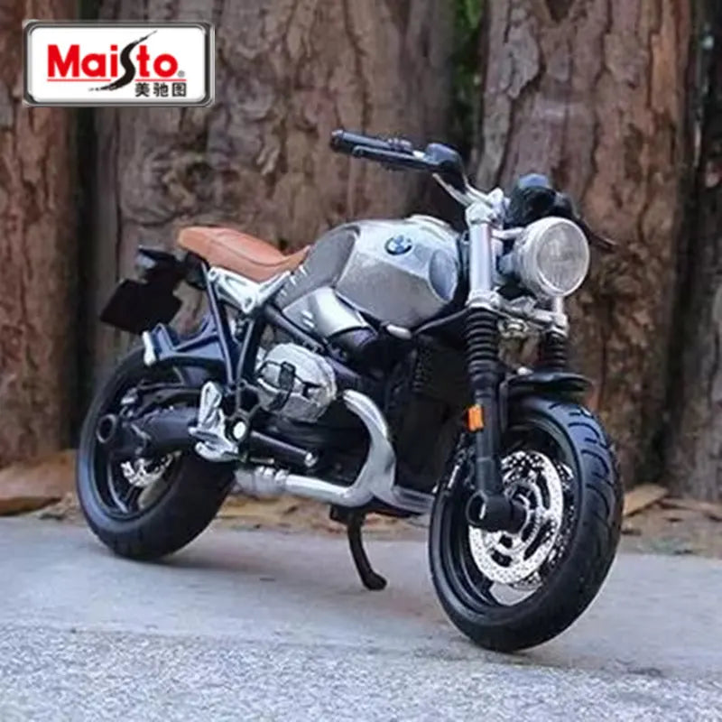 BMW R NINE T SCRAMBLER- Moto de aleación 1:12