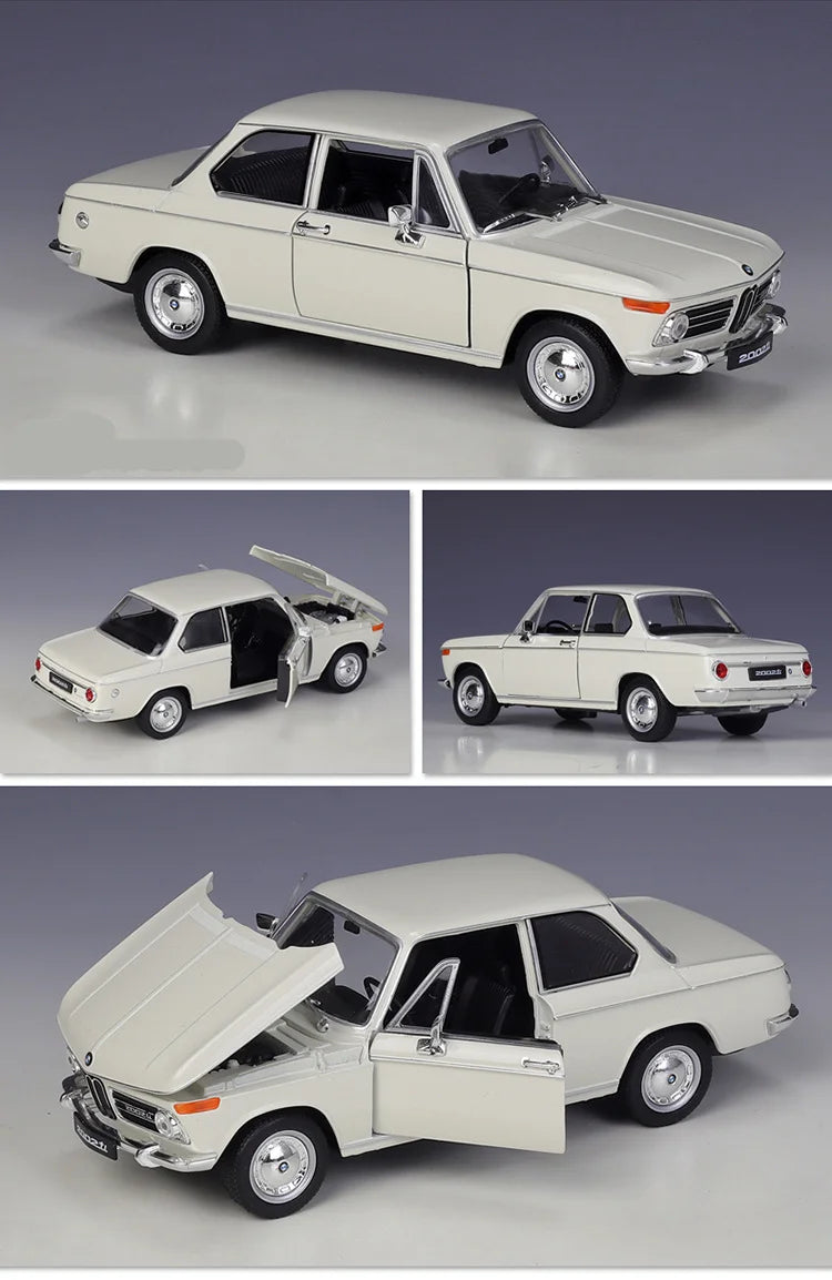 BMW 2002 TI - Coche de aleación 1:24