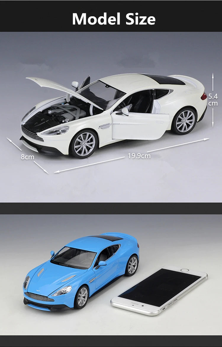 ASTON MARTIN VANQUISH - Coche de aleación 1:24