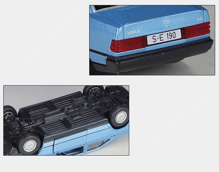MERCEDES BENZ 190E - Coche de aleación 1:24