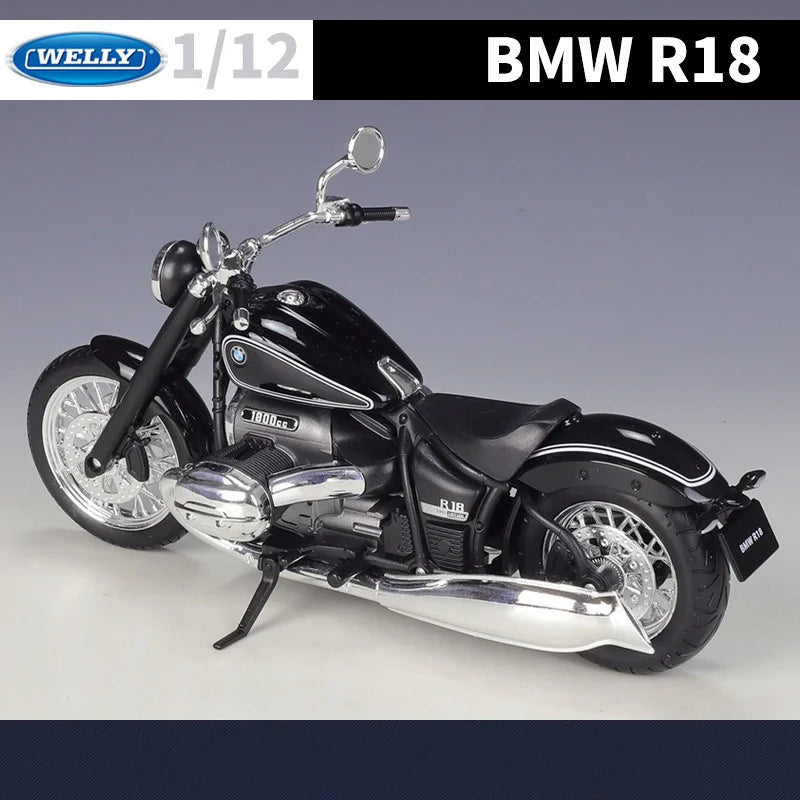 BMW R18 - Moto de aleación 1:12
