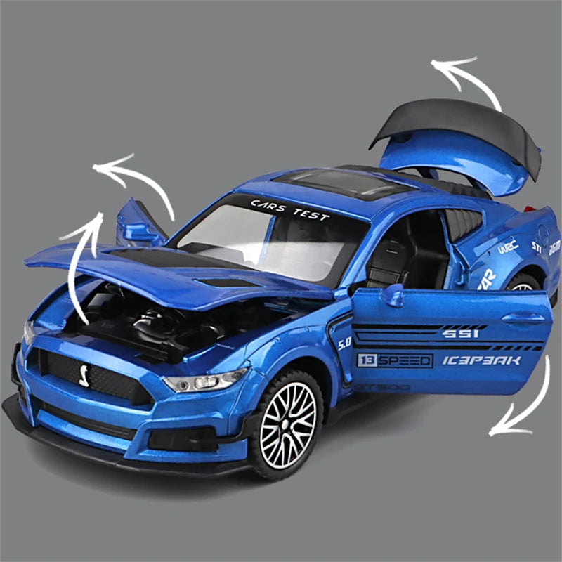 FORD MUSTANG SHELBY GT500 - Coche de aleación 1:32
