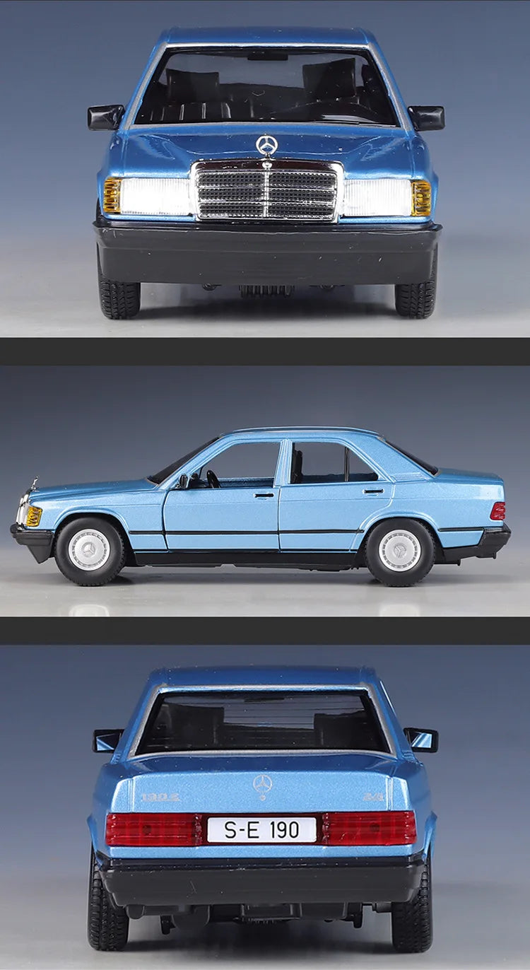 MERCEDES BENZ 190E - Coche de aleación 1:24