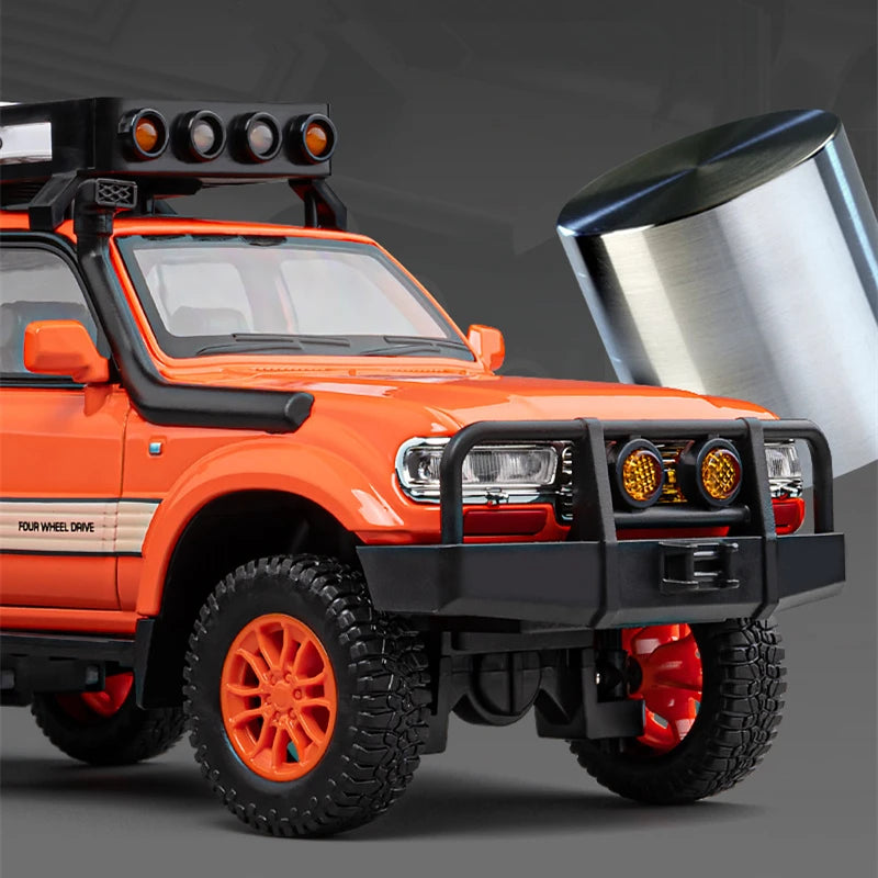 TOYOTA LAND CRUISER LC80 - COCHE DE ALEACIÓN 1:24