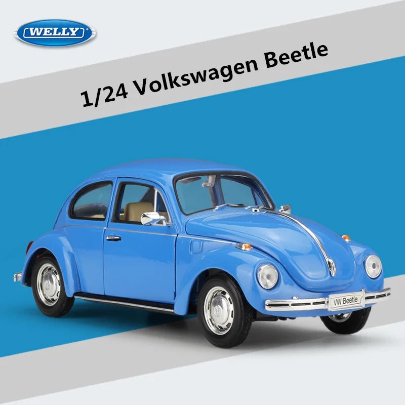 VOLKSWAGEN BEETLE - Coche de aleación 1:24