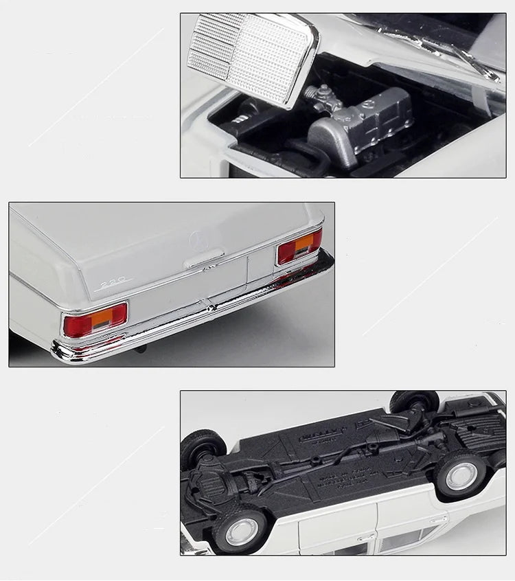 MERCEDES BENZ 220 - Coche de aleación 1:24