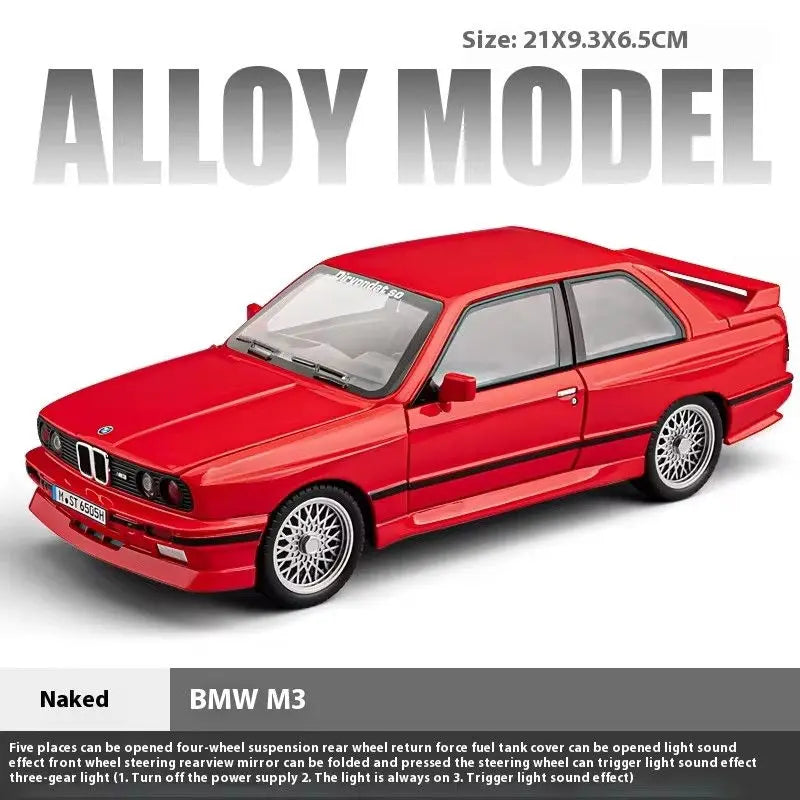 BMW M3 E30 - Coche de aleación 1:24