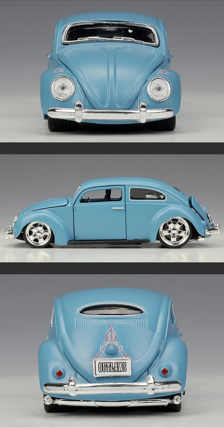 VOLKSWAGEN BEETLE - Coche de aleación 1:24