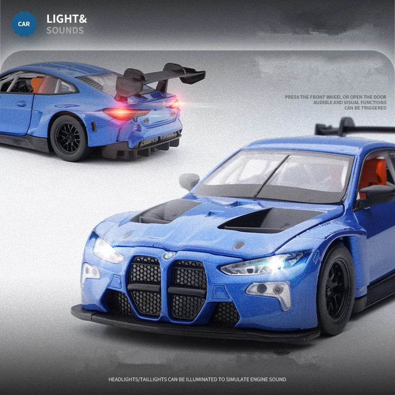 BMW M4 GT3 G82 - Coche de aleación 1:32