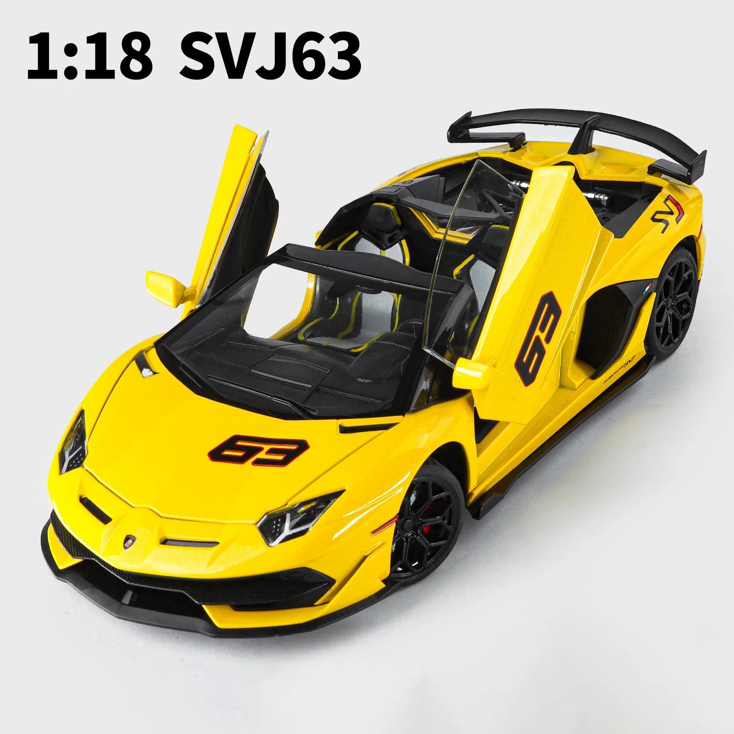 LAMBORGHINI AVENTADOR SVJ63 - Coche de aleación 1:18