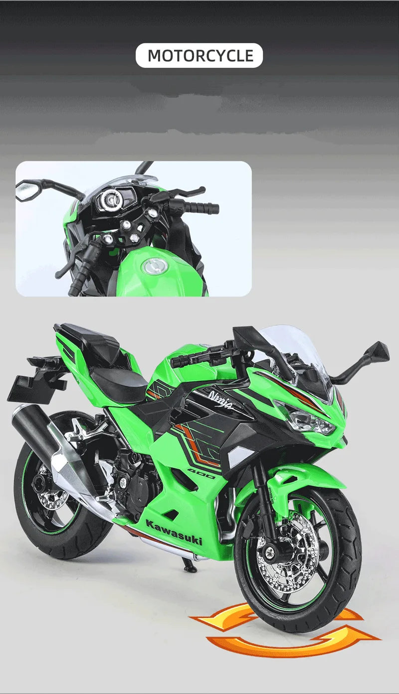 KAWASAKI NINJA 4000 - Moto de aleación 1:12