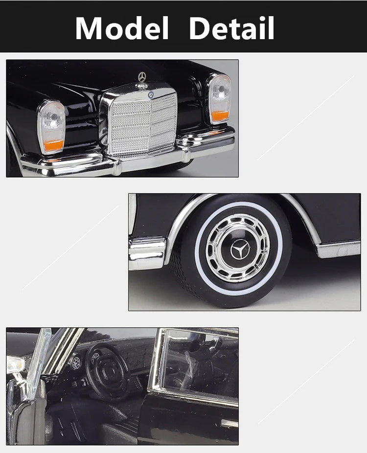 MERCEDES BENZ 600 - Coche de aleación 1:24