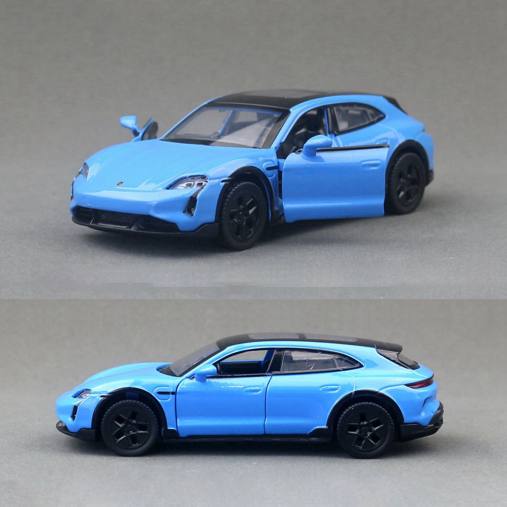 PORSCHE TAYCAN TURBO S - Coche de aleación 1:36