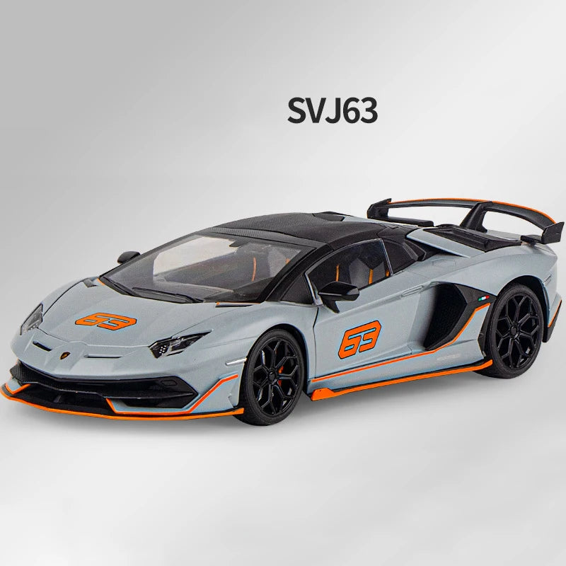 LAMBORGHINI AVENTADOR SVJ63 - Coche de aleación 1:18