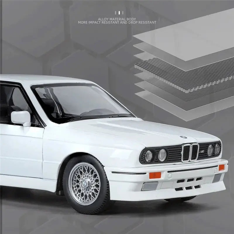 BMW M3 E30 - Coche de aleación 1:24