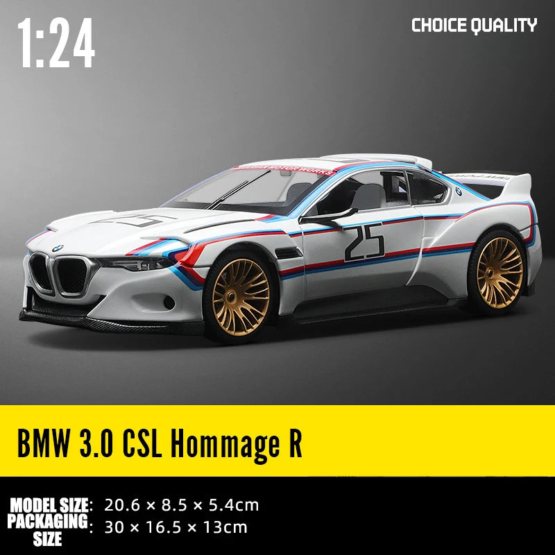 BMW 3.0 CSL HOMMAGE R - Coche de aleación 1:24