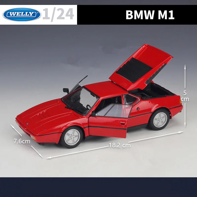 BMW M1 - Coche de aleación 1:24